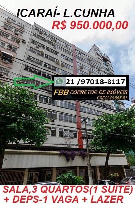 Apartamento para Venda em Niteri, Icara