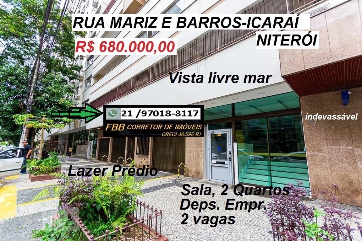 Apartamento para Venda em Niteri, Icara