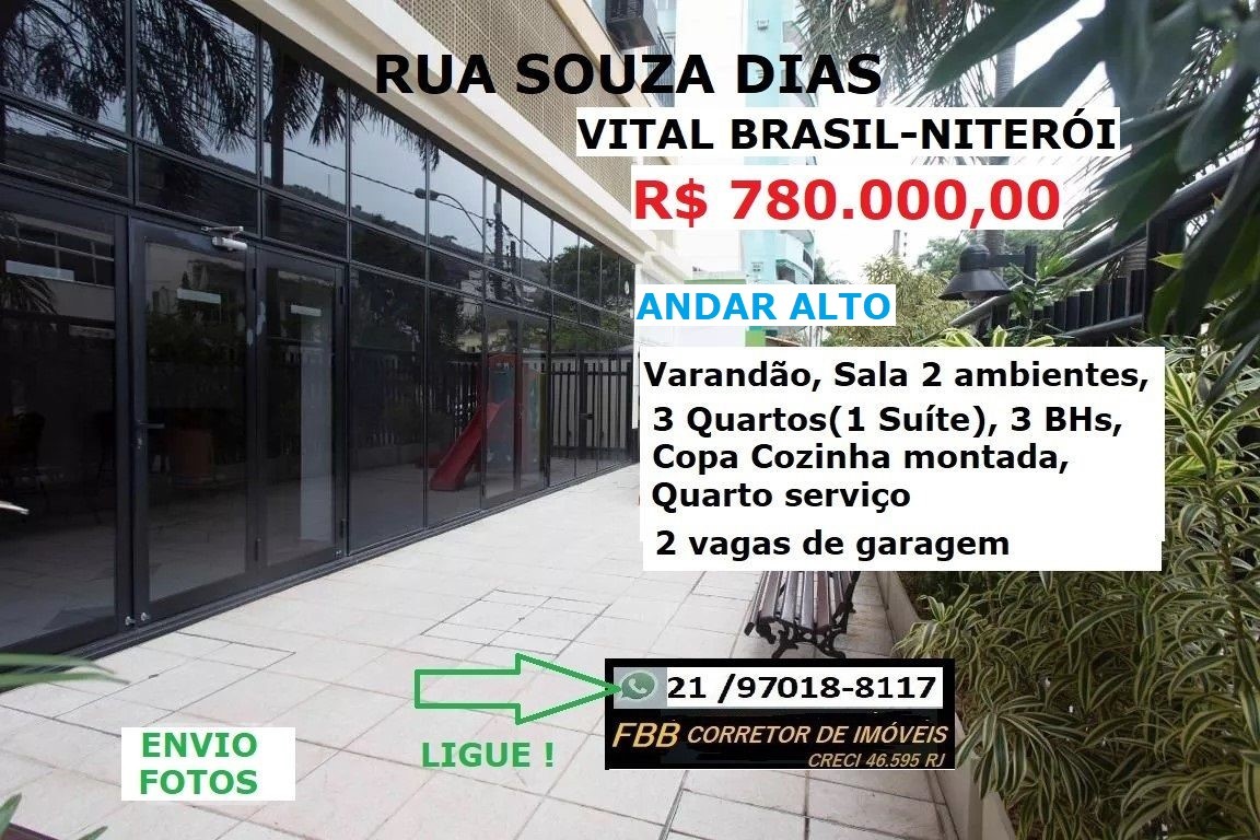 Apartamento para Venda em Niter�i, Vital Brasil