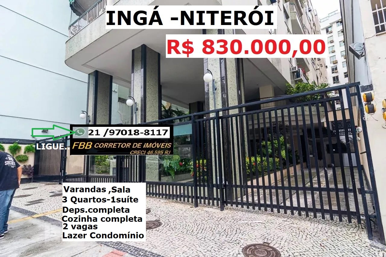 Apartamento para Venda em Niter�i, Ing�