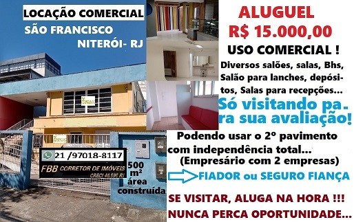 Casa para Loca��o - Niter�i, S�o Francisco