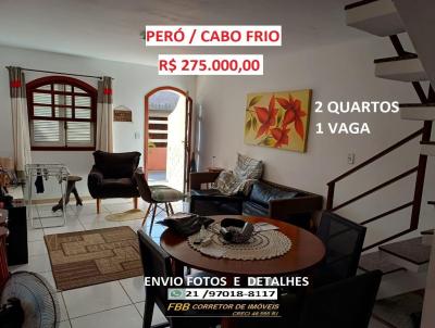 Casa em Condomnio para Venda, em Cabo Frio, bairro Per, 2 dormitrios, 2 banheiros, 1 vaga