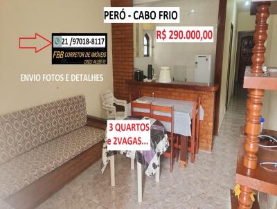 Casa em Condomnio para Venda, em Cabo Frio, bairro Per, 3 dormitrios, 2 banheiros, 2 vagas