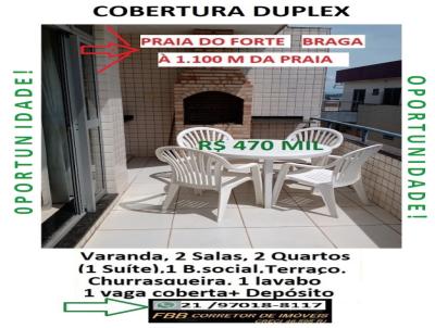 Cobertura para Venda, em Cabo Frio, bairro Braga, 2 dormitrios, 3 banheiros, 1 sute, 1 vaga