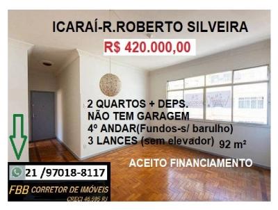 Apartamento para Venda, em Niteri, bairro Icara, 2 dormitrios, 2 banheiros