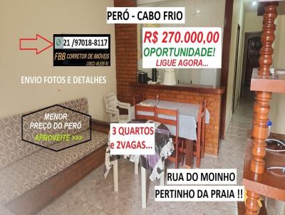 Casa em Condomnio para Venda, em Cabo Frio, bairro Per, 3 dormitrios, 2 banheiros, 2 vagas