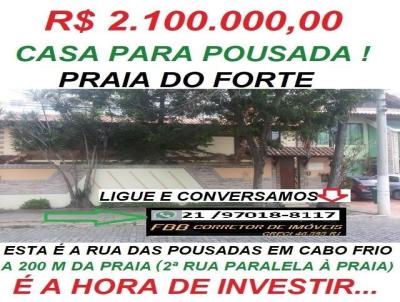 Casa para Venda, em Cabo Frio, bairro PRAIA DO FORTE, 4 dormitrios, 4 banheiros, 1 sute, 4 vagas