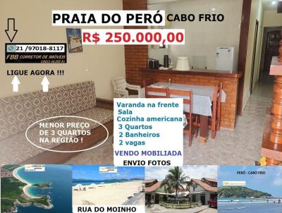 Casa em Condomnio para Venda, em Cabo Frio, bairro Per, 3 dormitrios, 2 banheiros, 2 vagas