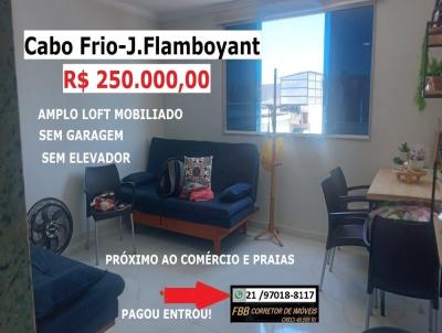 Loft para Venda, em Cabo Frio, bairro Jardim Flamboyant, 1 banheiro