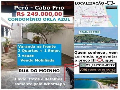 Casa em Condomnio para Venda, em Cabo Frio, bairro Per, 3 dormitrios, 2 banheiros, 2 vagas