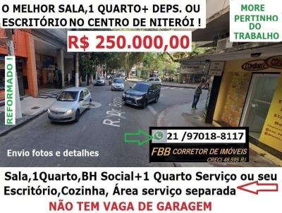 Apartamento para Venda, em Niter�i, bairro Centro, 1 dormit�rio, 1 banheiro