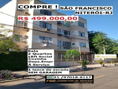 Apartamento para Venda, em Niter�i, bairro S�o Francisco, 2 dormit�rios, 1 banheiro