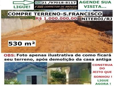 Terreno para Venda, em Niter�i, bairro S�o Francisco