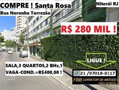 Apartamento para Venda na cidade de Niter&oacute;i no bairro Santa Rosa